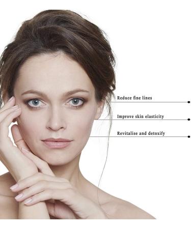 ClaRose - Detoxifying Anti-Aging Facial Kit: Face Serum (20ml) and Eye Cream (30ml) with 100% Natural Rose Oil Yogurt and Prebiotic. - Buy Online on GoSupps.com