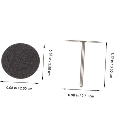 FRCOLOR 3 Sets Nail Polishing Sheets Dead Skin Removing Tools Electric Sander Nail Accessories Sandpaper Discs Nails Sanding Discs Manicure Sandpaper Disc Sanding Paper Scraper Lava Stone - Buy Online on GoSupps.com