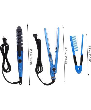 BIUDECO 1 Set Curling Iron Set Hair Rollers Comb Curling Wand Hair Curler Hair Styling Tool Copper - Buy Online on GoSupps.com