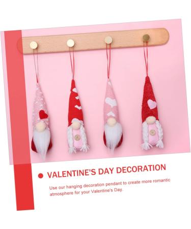 Cabilock 16 Pcs Faceless Old Couple Old Man Wedding Hanging Valentine's Day Gnome Ornament Plush Doll - Buy Online on GoSupps.com