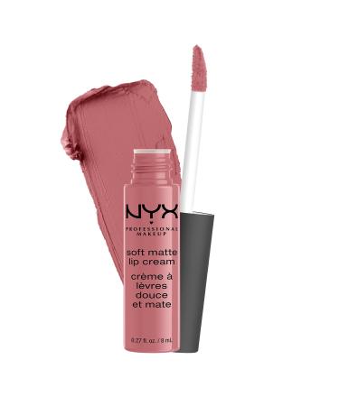 NYX PROFESSIONAL MAKEUP Soft Matte Lip Cream  Lightweight Liquid Lipstick - Beijing (Light Dusty Rose) Beijing 0.27 Fl Oz (Pack of 1) - Buy Online on GoSupps.com