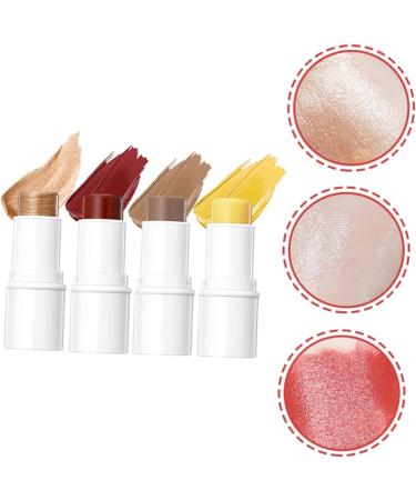 IWOWHERO 1 Set Contour Stick Contouring Stick Cream Blush Stick Face Highlighter Stick Contour Stick Blush Contour Makeup Face Contouring Makeup Kit Highlighter Stick Contour Kit - Buy Online on GoSupps.com