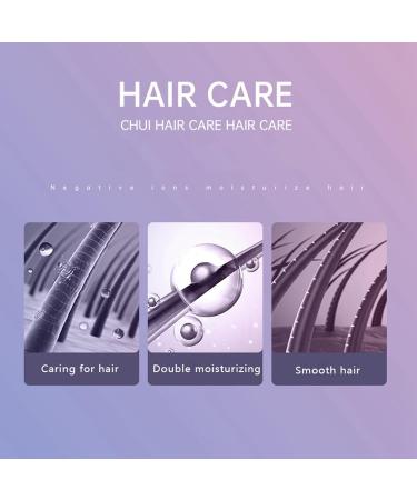 2024 New Portable Travel Hair Dryer 3 Temperatures Hair Dryer Lightweight Hair Dryer for House Wet and Dry Fast Speed Drying Quiet Blowdryer for Women Men for Home & Travel (Black Purple) - Buy Online on GoSupps.com