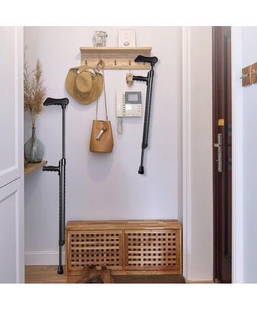 1 Pair Telesunderarm Crutches with Reflector and Ergonomic Handgrip Height Adjustable-Lightweight Aluminum Walking Cane for Seniors Adults Lucky Star - Buy Online on GoSupps.com