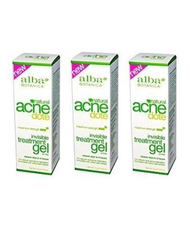 Alba Botanica Acnedote Invisible Treatment Gel 5 oz (3 Pack) - Unscented - Buy Online on GoSupps.com