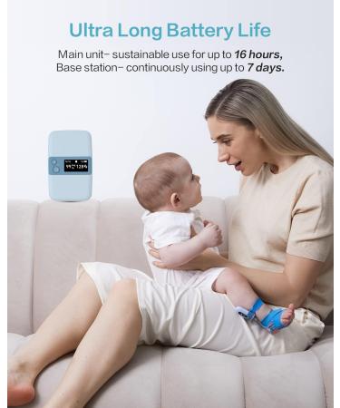 Buy Baby Pulse Oximeter & Sleep Monitor - Babyo2 S2 for O2 Saturation & Heart Rate (0-3 Years) | International Shipping Available - Buy Online on GoSupps.com