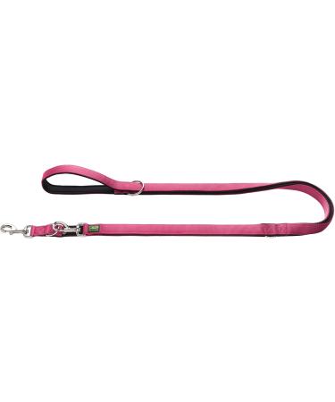 HUNTER NEOPRENE Adjustable Dog Leash - 200 cm Raspberry/Black | Durable & Stylish Pet Accessory for International Shipping - Buy Online on GoSupps.com