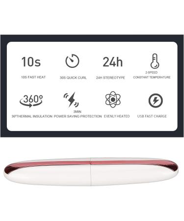 Buy Heated Eyelash Curler - Electric USB Rechargeable Fast Heating & Long Lasting Curl | Shop Now for Effortless Beauty - Buy Online on GoSupps.com