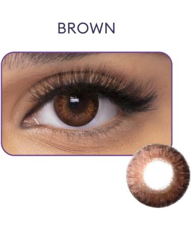 Buy FreshLook Colorblends Brown Monthly Soft Lenses - 2 Pieces BC 8.6mm DIA 14.5mm -4.25 Diopters | International Shipping - Buy Online on GoSupps.com