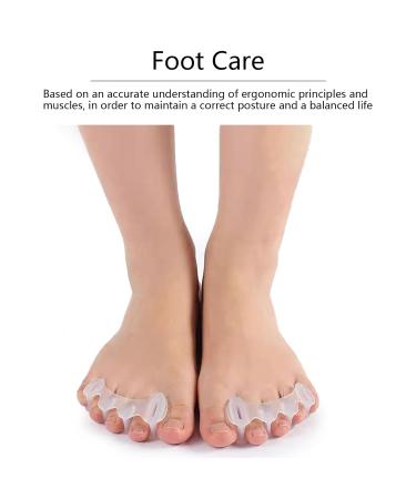 Yagerod Gel Toe Separator Kit - Align Feet Relieve Overlapping Toes & Bunions - S/M/L Spacers for Correct Toe Positioning - Buy Online on GoSupps.com