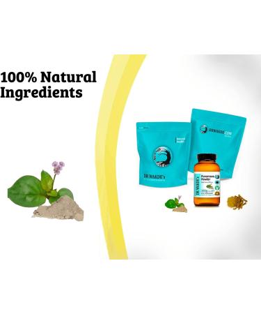 DR WAKDE's Punarnava Powder (Boerhavia diffusa) 500g (1.1lb) | 100% Pure Raw & Dried Herbal Supplement | Ayurvedic Detox Herb for Wellness | Vegan & Additive-Free - Buy Online on GoSupps.com