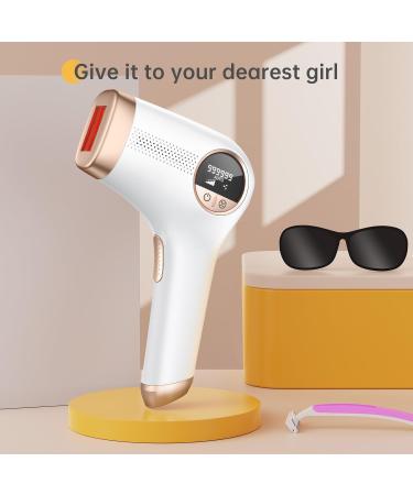600NM IPL Hair Removal Device - 17.8J Home Epilator for Men & Women | 5 Energy Levels 99900 Flashes - Buy Online on GoSupps.com