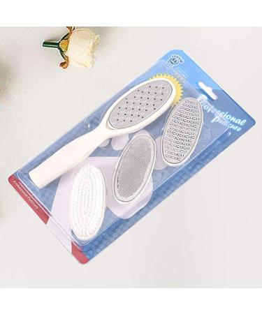 Milist Foot Remover Set - 4 Stainless Steel Pedicure Tools for Cracked Skin & Callus Removal - Buy Online on GoSupps.com
