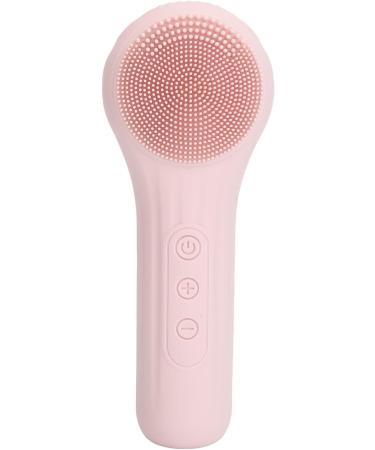 Electric Face Cleansing Brush Vibration Heating Silicone Facial Deep Cleansing Brush for Improved Skincare - Buy Online on GoSupps.com
