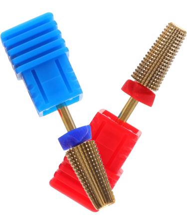 minkissy 6 Pcs Grinding Head Nail Drill File Bits Nails Drill Bits Cuticle Drill Bits Finger Nail Drill Bits Nail Beauty Tools Tungsten Nail Files Pedicure Drill Bits Gel Alloy Exfoliating 7X1.3CMx3pcs As Shownx3pcs - Buy Online on GoSupps.com