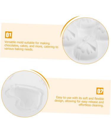 TEHAUX Small Molds Silicone Silicone Cake Mold Baking Molds Love Mold Silica Gel Muffin White Cake Mini Cheese Cake Molds Molds Silicone Large Silicone Molds - Buy Online on GoSupps.com