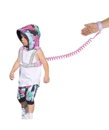 Children Safety Leash - 2.5m Anti-Lost Wrist Link for Toddlers - Pink Toddler Leash - Buy Online on GoSupps.com