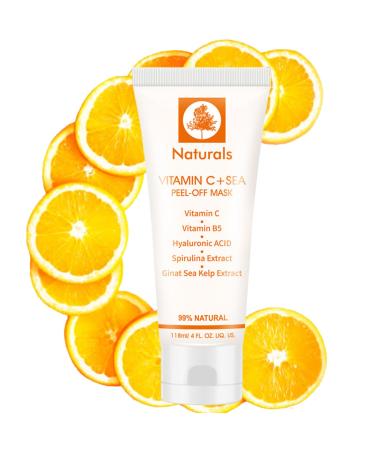 Peel Off Face Masks - Face Masks Skincare - Vitamin C Face Masks Beauty for Deep Cleansing & Purifying - Vitamin C Hydrating Face Mask - Vitamin C Face Masks Skincare Peel Off - Reduces Acne and Pores