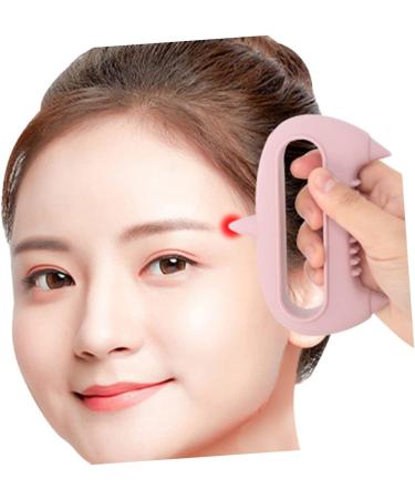 Fomiyes 5-in-1 Acupuncture Massage Device - Hand Massager for Scalp & Neck Relief | Pebble Gel Pink - Buy Online on GoSupps.com