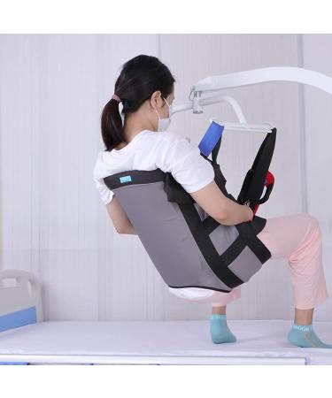 Patient Lift Sling Full Body Patient Hoist Sling with Commode Opening Stair Slide Transfer Belt Divided Leg Slings for Bariatric Nursing Caregiver Elderly Disabled - Buy Online on GoSupps.com