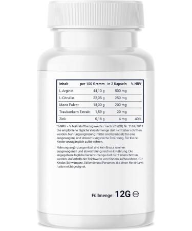 VI Complex Forte: Premium Pleasure Pills for Men | High Dose L-Arginine & Maca | Instant Effect - Buy Online on GoSupps.com