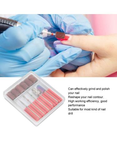 Sonew Lightweight and Practical Head Nail Drill Bits Nail Art Polish Polishing Head Set - Buy Online on GoSupps.com