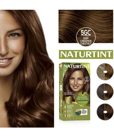 Naturtint 5GC Deep Cinnamon Chestnut Hair Colour - Ammonia-Free, Long-Lasting, Grey Coverage - Buy Online on GoSupps.com