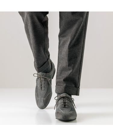 Werner Kern Men's Dance Shoes 28045 - Suede Black 1.5 cm Micro-Heel Made in Italy Size 41 1/3 EU - Perfect for Dance & Performance - Buy Online on GoSupps.com