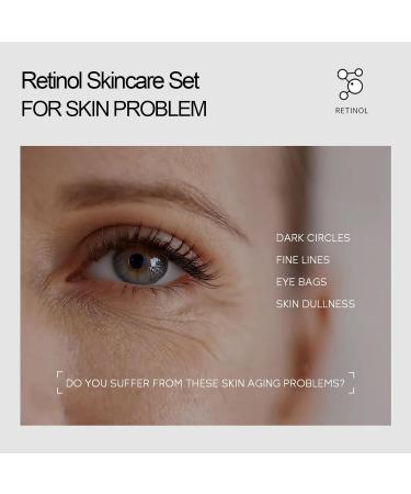 Skincare Gifts Skin Care for Teenage Girls High Strength Retinol Skin Care Sets & Kit 4-Step Skincare Routine-Mask-Serum-Eye Cream-Mosituriser Womens Gift Set for Anti-Aging & Wrinkle - Buy Online on GoSupps.com