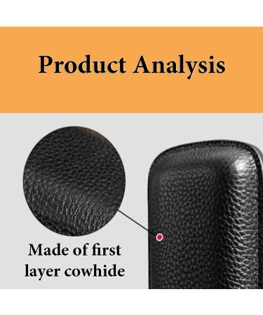 Cigar Boxs Humidors Genuine Leather Cigar Box Cigars Case Slim Curved Pressure-Proof Sealed Cigar Humidor - Buy Online on GoSupps.com