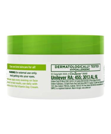 Simple Kind to Skin Vital Vitamin Night Cream - 50ml - Buy Online on GoSupps.com