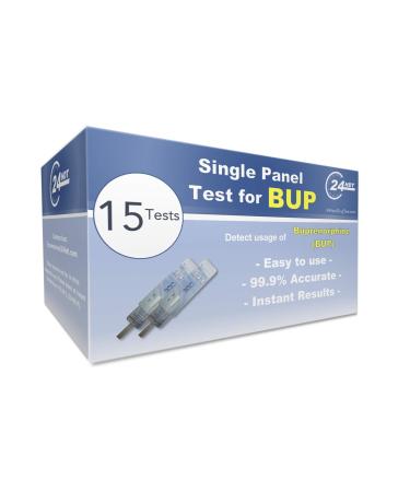 15-Pack Buprenorphine Single Panel Urine Drug Test Strip | Fast & Accurate Results - Buy Online on GoSupps.com