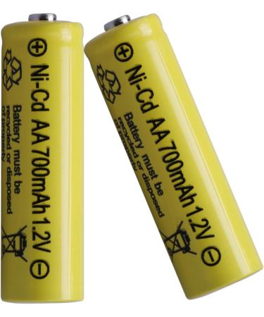 16 Packs AA 700mAh NiCd Rechargeable Batteries for Solar Lights | Outdoor & Garden Use - Buy Online on GoSupps.com