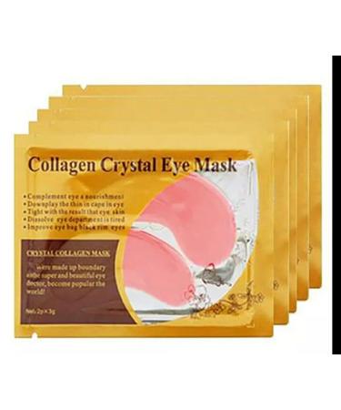 Belle G Crystal Collagen 24K Gold Anti Ageing Anti Wrinkle Gel Mask - Pack of 20