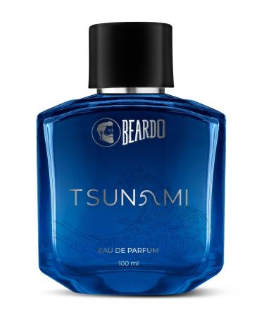 Be'ardo Perfume For Men - TSUNAMI | Eau De Parfum For Men | Gift for Boyfriend Husband | Strong Long Lasting Mens Perfume | 100ml