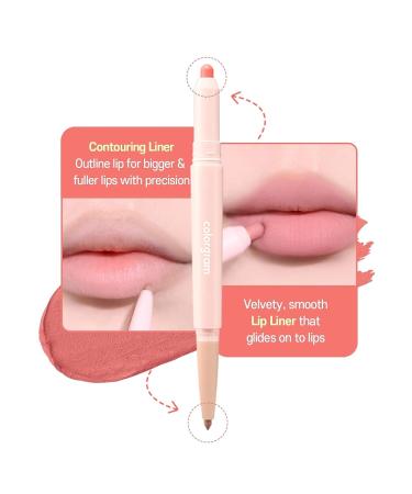 COLORGRAM All In One Over-Lip Maker 01 Warm Peach - Versatile Lip Liner for Fuller Lips | Matte Finish, Plumping Effect, Daily Wear | Smooth & Creamy Texture (0.02 Fl. Oz) - Buy Online on GoSupps.com