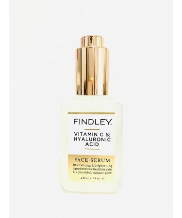 Findley Collagen & Rose Oil Face Serum + Vitamin C & Hyaluronic Acid Bundle - Skincare Duo for Radiant Skin - Buy Online on GoSupps.com