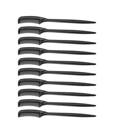 Plastic Eyelashes Comb Lightweight Durable Reusable Perfect Eyelash Comb Neat Charming Smooth Brush Safe Small Size Easy to Carry Professional and Home Use Ergonomic