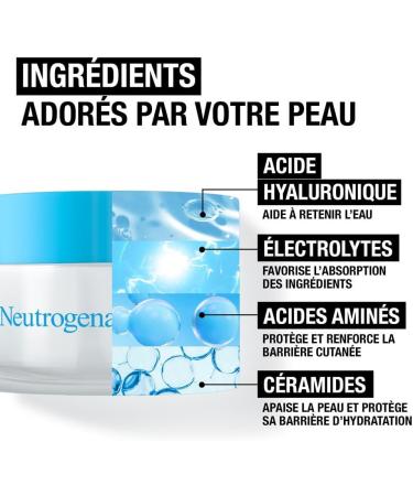  Neutrogena Neutrogena Hydro Boost Gel Cream (Pack of 2 x 50 ml) - Hydrating Cream for Sensitive Skin with Hyaluronic Acid and Botanical Trehalose - Moisturizing Gel for a Fresh and Radiant Complexion - Buy Online on GoSupps.com