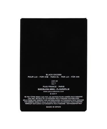 Black Xs Edt Spray 3.4 Oz By Paco Rabanne SKU-PAS417720 - Buy Online on GoSupps.com