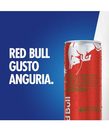 Red Bull Energy Drink Watermelon Flavor 250 ml (24 cans) - Buy Online on GoSupps.com