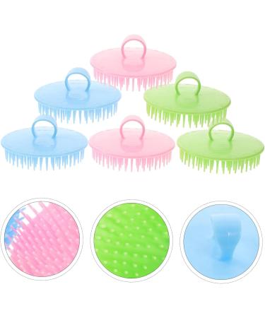 Mikinona 6-Piece Shampoo & Scalp Massage Brush Set | Hair Care & Washing Tool for Healthier Scalp & Hair - Buy Online on GoSupps.com