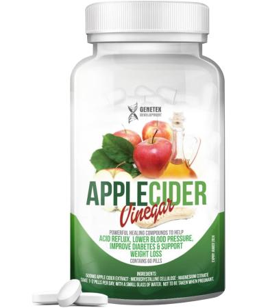 Apple Cider Vinegar Tablets for Weight Loss - Mother ACV Supplement (500mg) - Buy Online on GoSupps.com