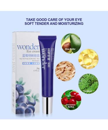 Blueberry Nourishing Eye Cream Dark Circle Cream Contains Blueberry Extract Eye Wrinkle Reduction Essence Promotes Youthful Radiant Eyes - Buy Online on GoSupps.com