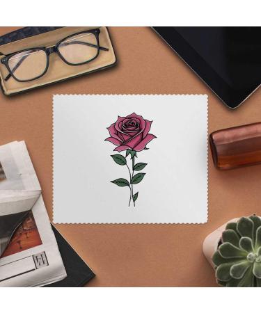 Buy 2 x Pink Rose Microfiber Cleaning Cloths - Soft Durable & Eco-Friendly | Perfect for Home & Car Cleaning | Free International Shipping - Buy Online on GoSupps.com