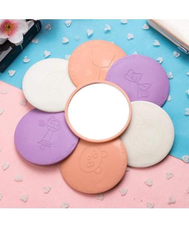 Frcolor 24 Pieces Mini Pocket Mirrors - Compact Round Makeup Mirrors in Random Colors & Patterns for On-the-Go Beauty - Buy Online on GoSupps.com