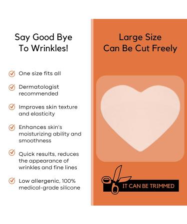 Nascence Chest Wrinkle Patches,3 Pack Silicone Anti Wrinkle Patches Breast Enhancement Pads for Skin Firming,Invisible Chest Wrinkles Pads An-ti Aging Patches For Wrin-kles Smoothing & Hydration - Buy Online on GoSupps.com