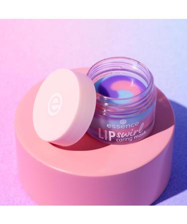  essence essence LIP swirl caring mask soothing caring dewy transparent (8g) - Buy Online on GoSupps.com