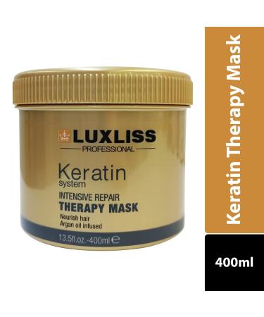 Luxliss Keratin Intensive Repair Therapy Hair Mask for Dry, Damaged Hair & Scalp - Buy Online on GoSupps.com