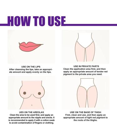 1/2/3pcs Whitening Cream for Private Parts Dark Spot Corrector Cream for Inner Thighs Thigh Line Armpits and Knees (1pcs 20ml) - Buy Online on GoSupps.com